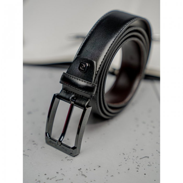 Portofel barbati + curea (set piele naturala) Pierre Cardin PORT401 cu protectie RFID [12]