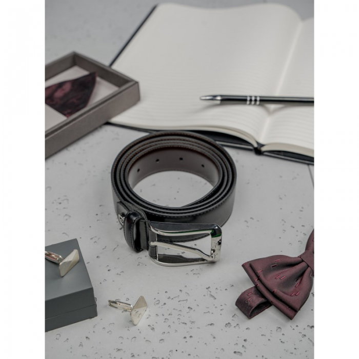 Portofel barbati + curea (set piele naturala) Pierre Cardin PORT401 cu protectie RFID [10]