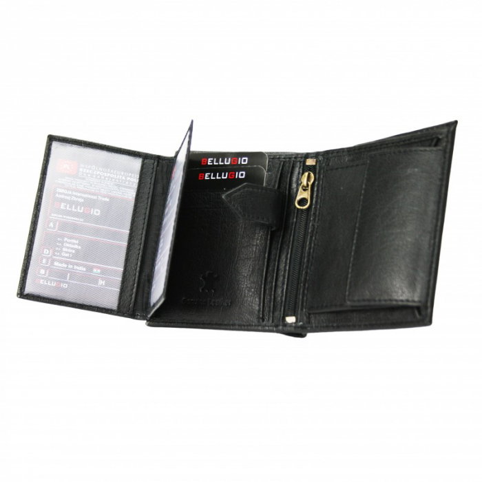 Portofel barbati din piele naturala Bellugio PORMZ002 [3]