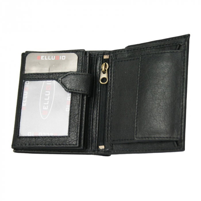 Portofel barbati din piele naturala Bellugio PORMZ002 [4]