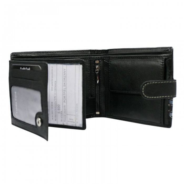 Portofel barbati din piele naturala BeSpecial PORM605 Negru [2]