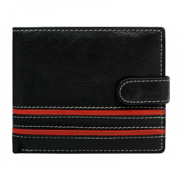 Portofel barbati din piele naturala BeSpecial PORM606 Negru [1]