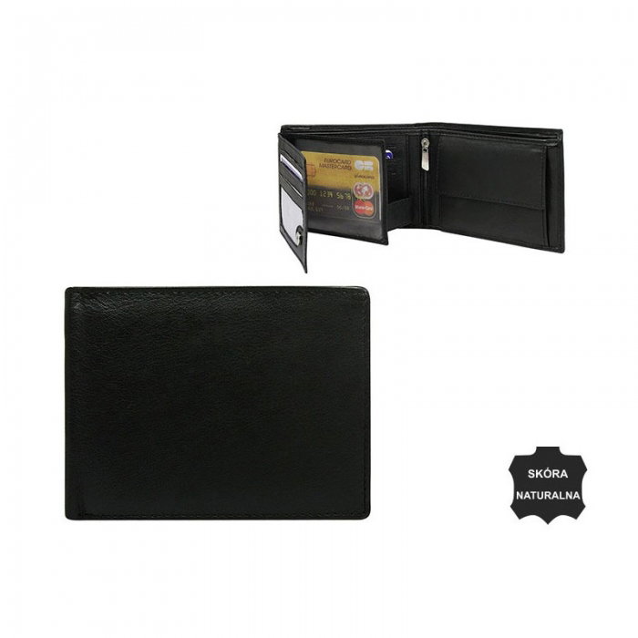 Portofel barbati din piele naturala BeSpecial PORM626 Negru [3]