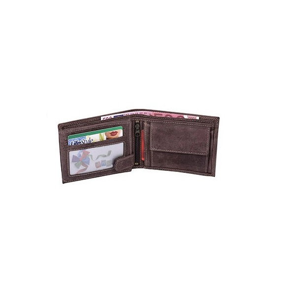 Portofel barbati din piele naturala cu protectie RFID BeSpecial PORM609 Maron [2]