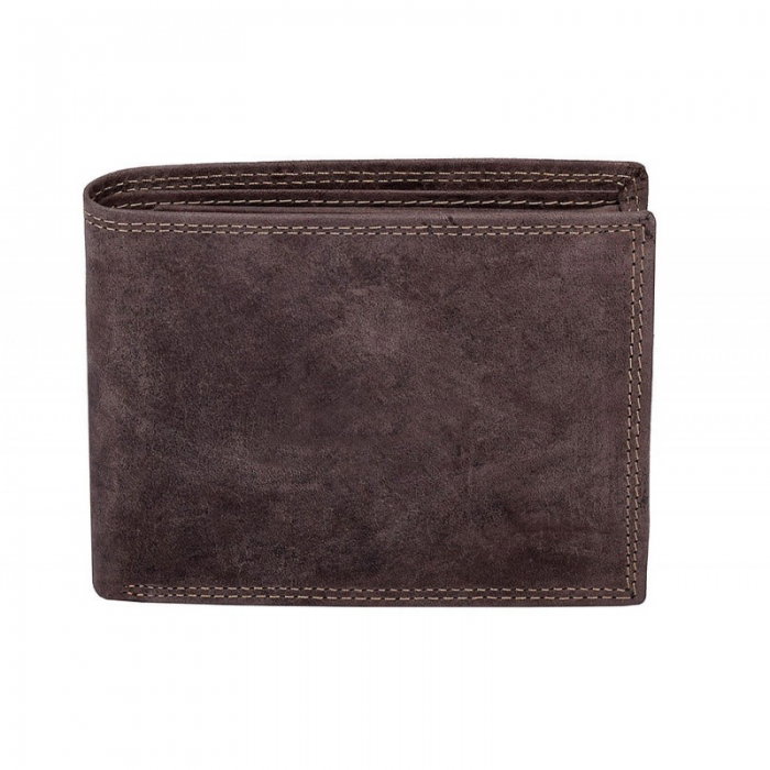 Portofel barbati din piele naturala cu protectie RFID BeSpecial PORM609 Maron [1]