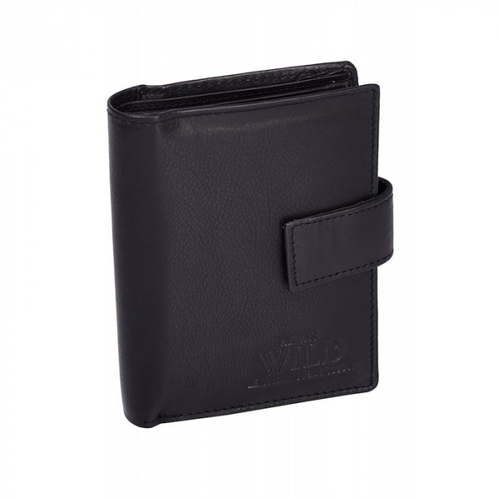 Portofel barbati din piele naturala PORMG057 Negru, cu RFID [1]