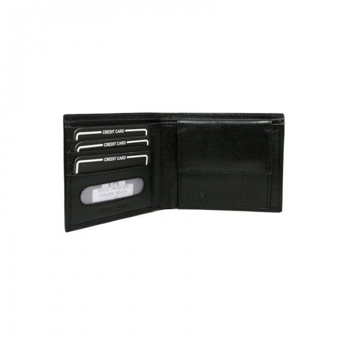 Portofel barbati piele naturala Pierre Andreas PORM71 Negru [2]