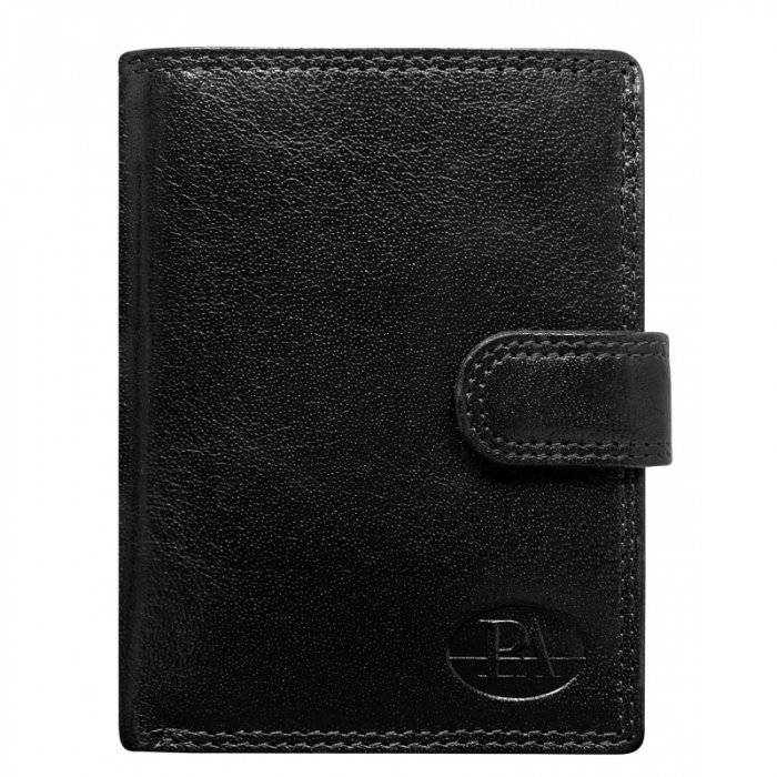 Portofel barbati de lux din piele naturala PORMG038 Negru [1]