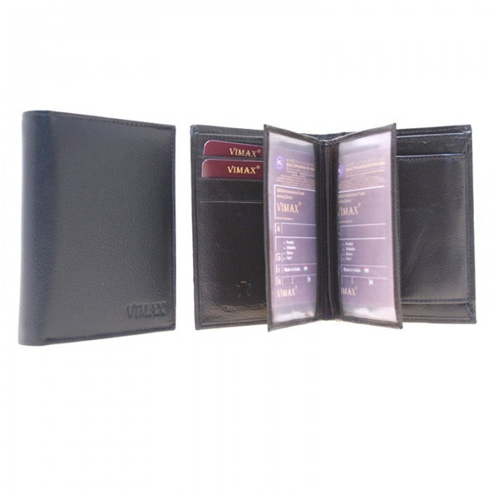 Portofel barbati piele naturala Vimax PORM28 Negru [3]