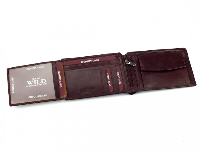 Portofel barbati piele naturala Wild PORM203 Maron [3]