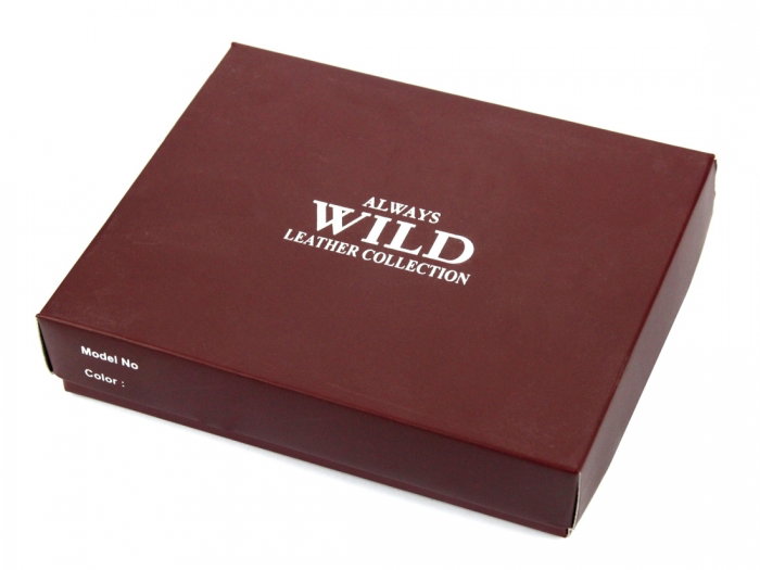 Portofel barbati piele naturala Wild PORM203 Maron [5]