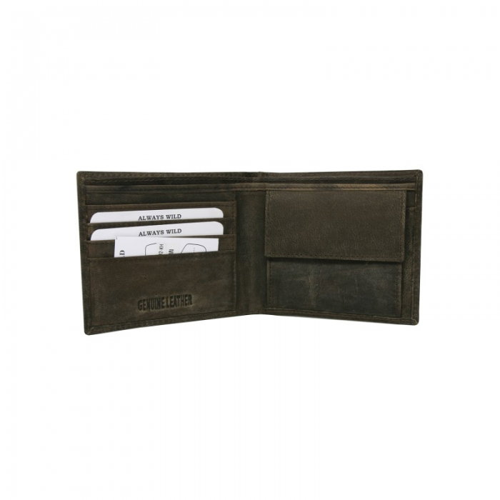 Portofel barbati piele naturala Wild PORM54 Maron [2]