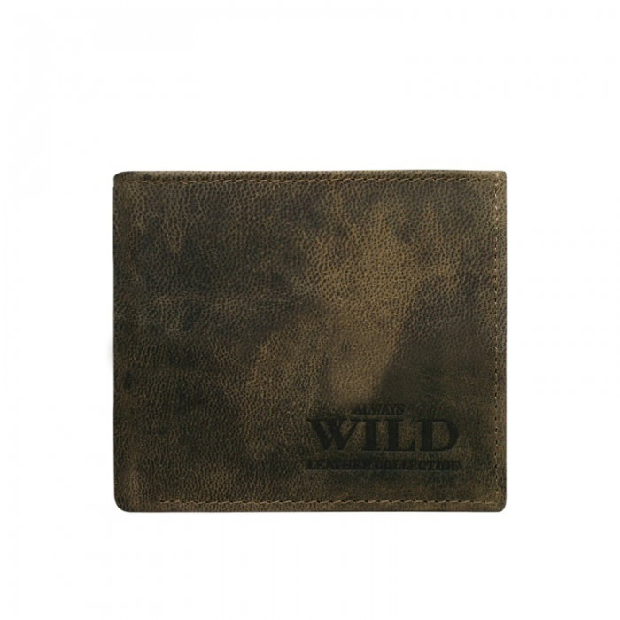 Portofel barbati piele naturala Wild PORM54 Maron [1]
