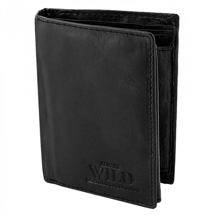 Portofel barbati piele naturala PORMG020 Negru [1]