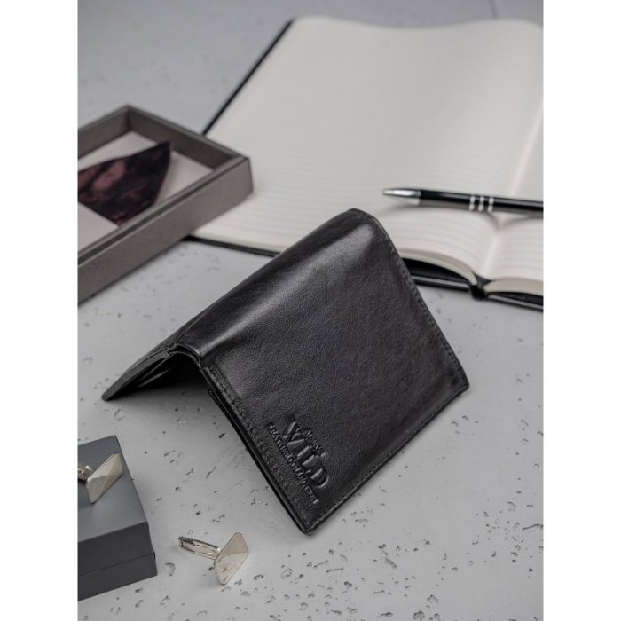 Portofel barbati piele naturala PORMG020 Negru [8]