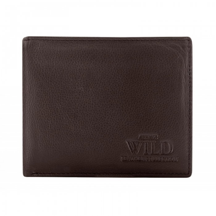 Portofel barbati piele naturala Wild PORM56 Maron [1]