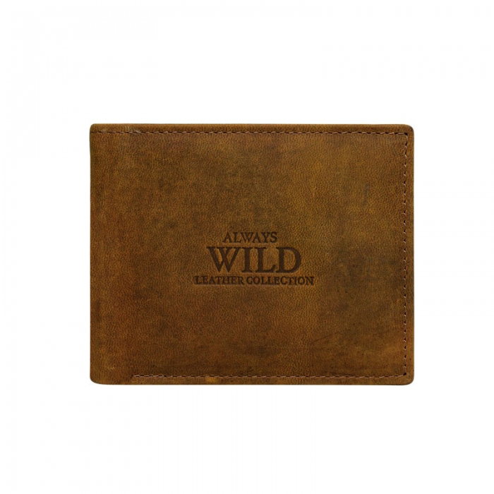 Portofel barbati piele naturala Wild PORM66 Maron [1]