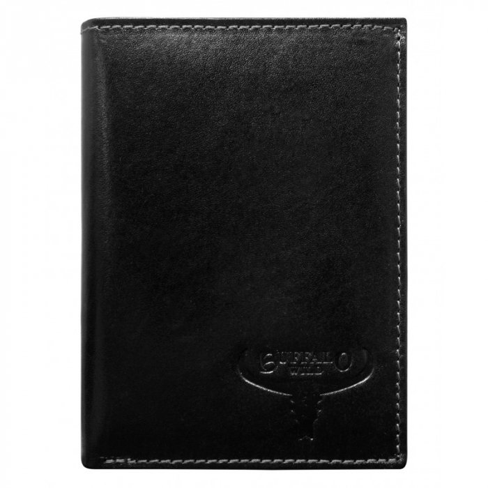 Portofel barbati, PORMG010, piele naturala, Negru, cu RFID [1]
