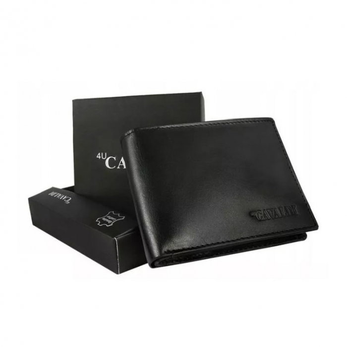 Portofel barbati, PORMG021, piele naturala, Negru, cu RFID [2]