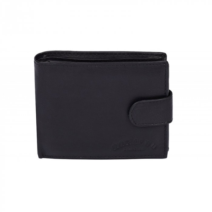Portofel barbati, PORMG014, piele naturala, Negru, cu RFID [2]