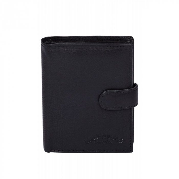 Portofel barbati, PORMG016, piele naturala, Negru, cu RFID [1]