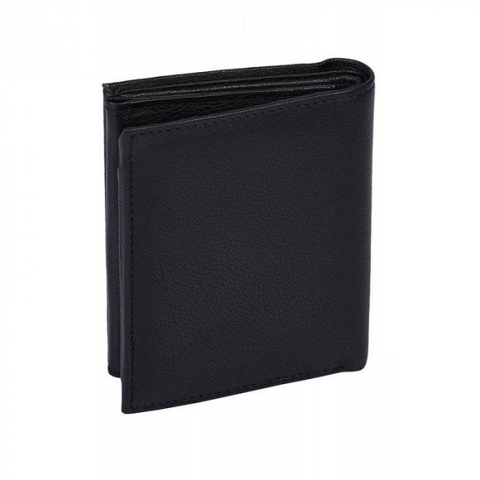 Portofel barbati, PORMG061, piele naturala, Negru, cu RFID [1]