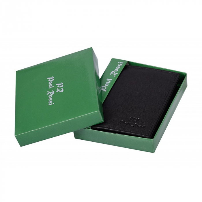 Portofel barbati, PORMG061, piele naturala, Negru, cu RFID [7]