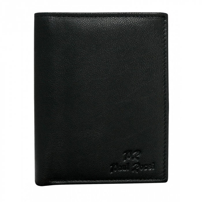 Portofel barbati, PORMG061, piele naturala, Negru, cu RFID [20]