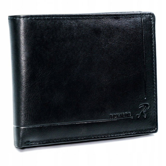 Portofel barbati, PORMG035, piele naturala, Negru, cu RFID [9]