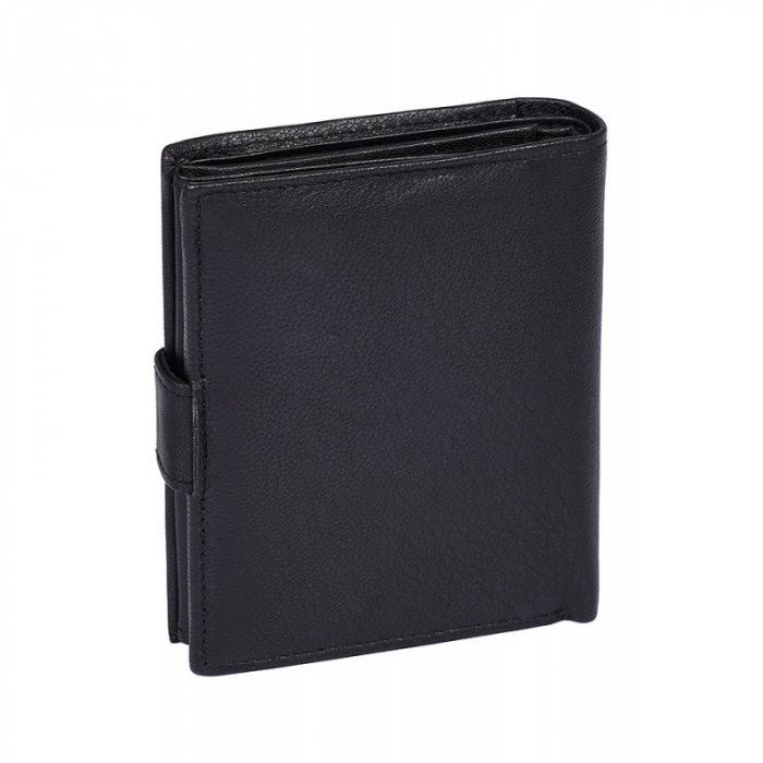 Portofel barbati, PORMG060, piele naturala, Negru, cu RFID [2]