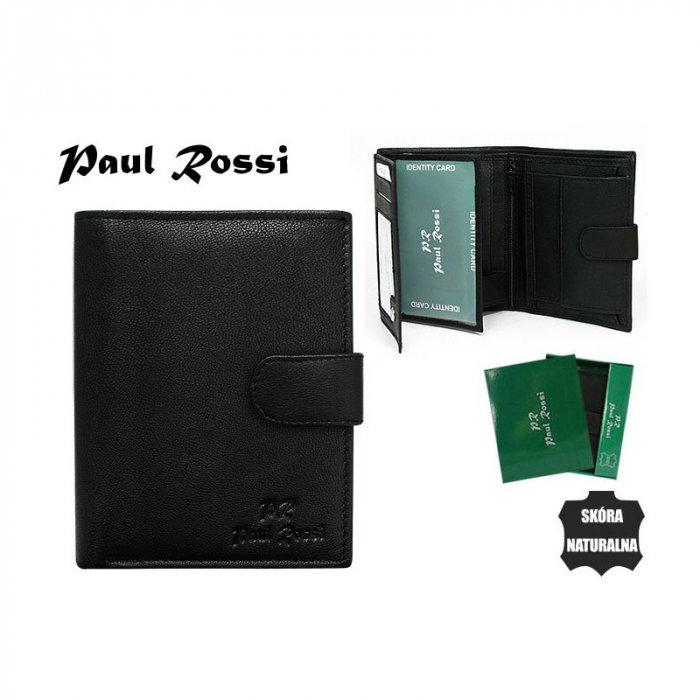 Portofel barbati, PORMG060, piele naturala, Negru, cu RFID [22]