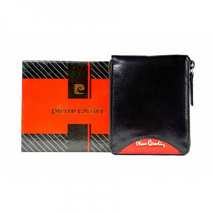 Portofel unisex PORMGP10 Negru, Piele naturala [4]