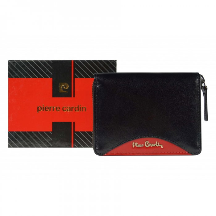 Portofel unisex PORMGP11 Negru, Piele naturala [4]