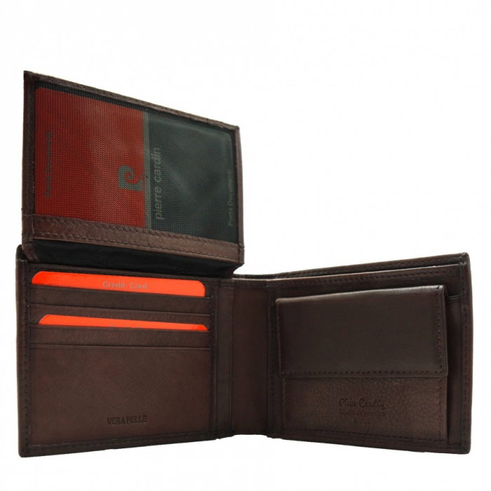 Portofel barbati PORMGP2 Bordo, Piele naturala [3]