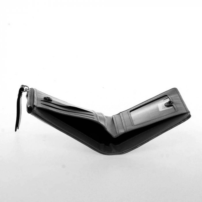 Portofel dama din piele ecologica Milano Design PORT530 Negru [3]