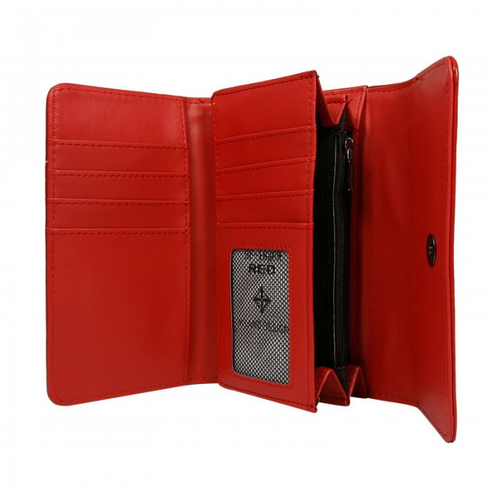 Portofel dama din piele ecologica Milano Design PORT536 Argintiu [2]