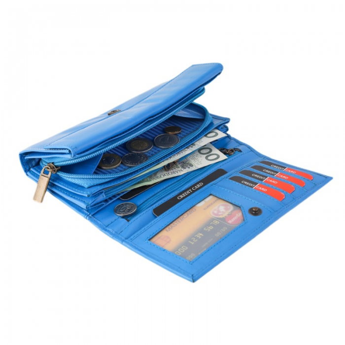 Portofel dama din piele naturala Lorenti PORT562  [7]