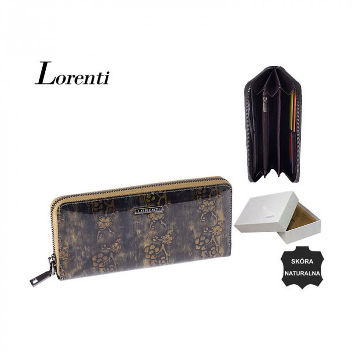 Portofel dama din piele naturala Lorenti PORTG032 [6]