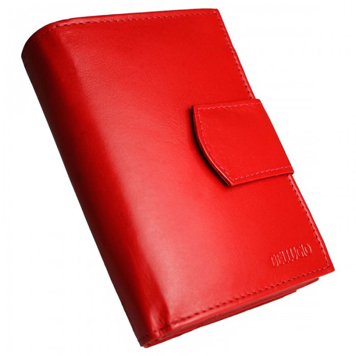 Portofel dama piele naturala Bellugio PORT502 Rosu [1]