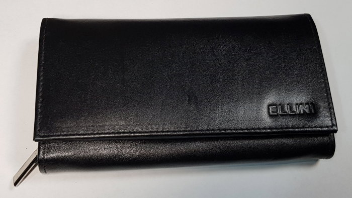 Portofel dama piele naturala Ellini PORT202 Negru [1]