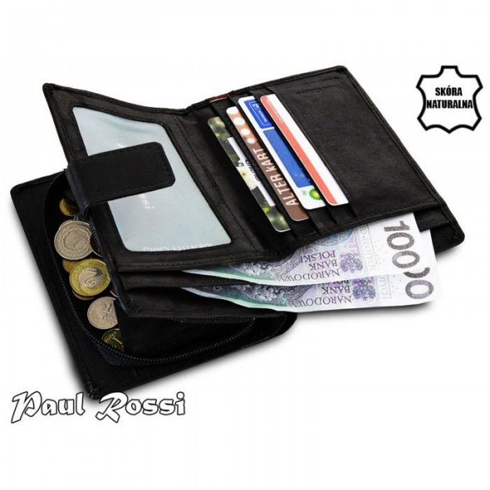 Portofel piele naturala Paul Rossi PORT801 UNISEX [3]