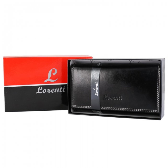 Portofel dama piele naturala Lorenti PORT306 Negru [3]