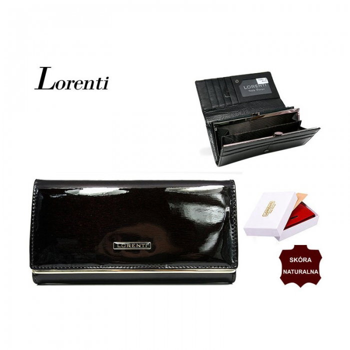 Portofel dama piele naturala Lorenti PORT309 Negru [3]