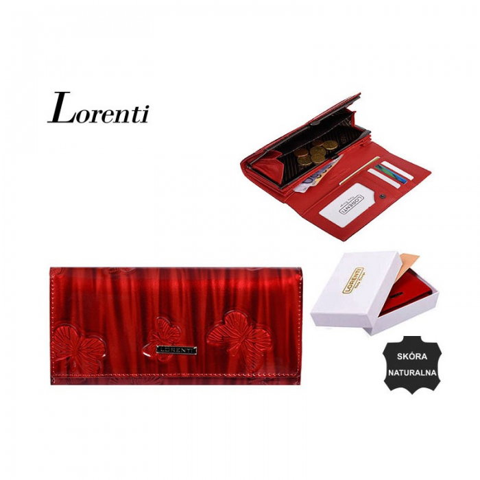 Portofel dama piele naturala Lorenti PORT315 Rosu [7]