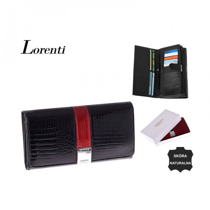 Portofel dama piele naturala Lorenti PORT319 Negru [3]
