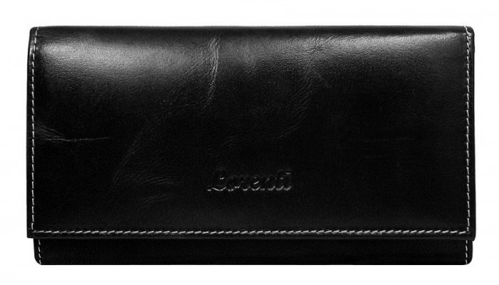 Portofel dama piele naturala Lorenti PORT417 Negru [1]