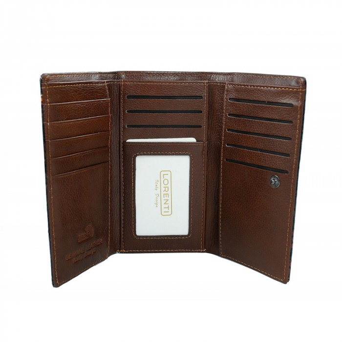 Portofel dama piele naturala Lorenti PORTG410 Rosu Piton, cu RFID [2]