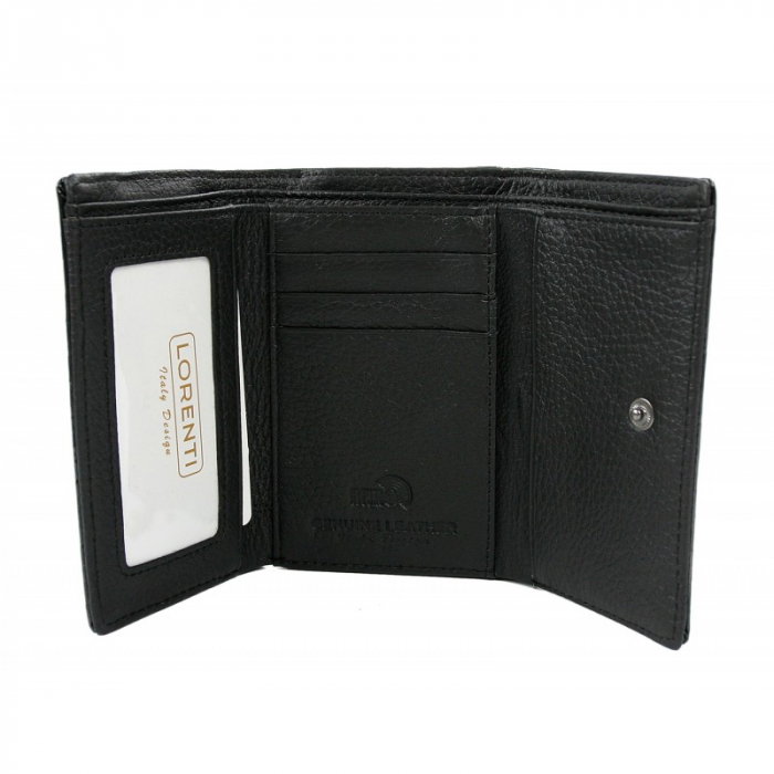 Portofel dama piele naturala Lorenti PORTG412 Negru, cu RFID [2]