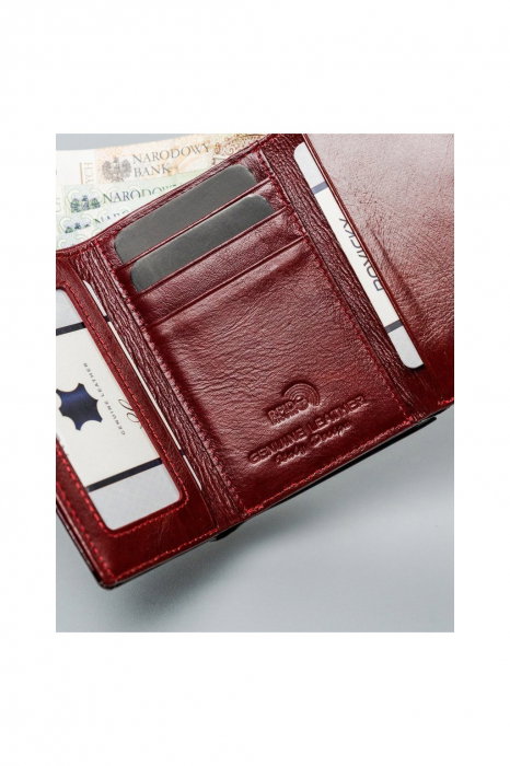 Portofel dama piele naturala Lorenti PORTG412 Negru, cu RFID [6]