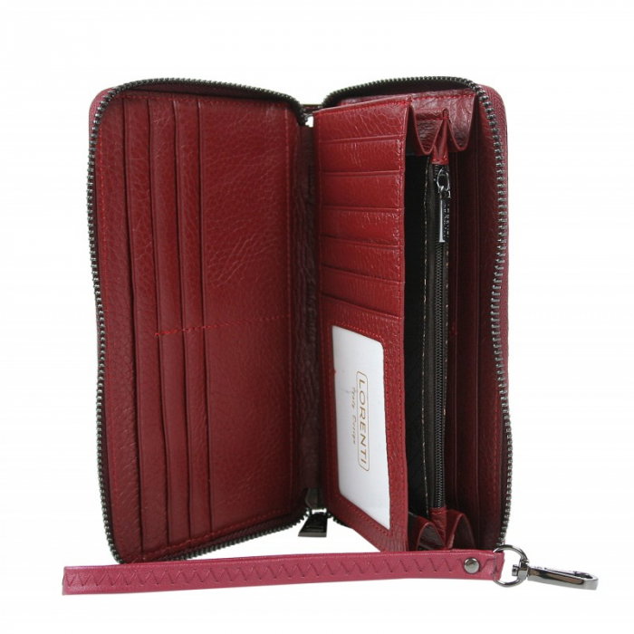 Portofel dama piele naturala Lorenti PORTG425 Rosu, cu RFID [2]